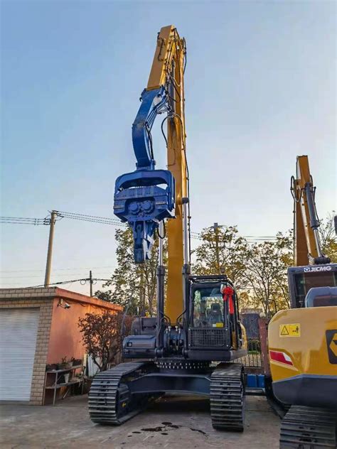 mini excavator pile driver for sale|excavator mounted sheet pile driver.